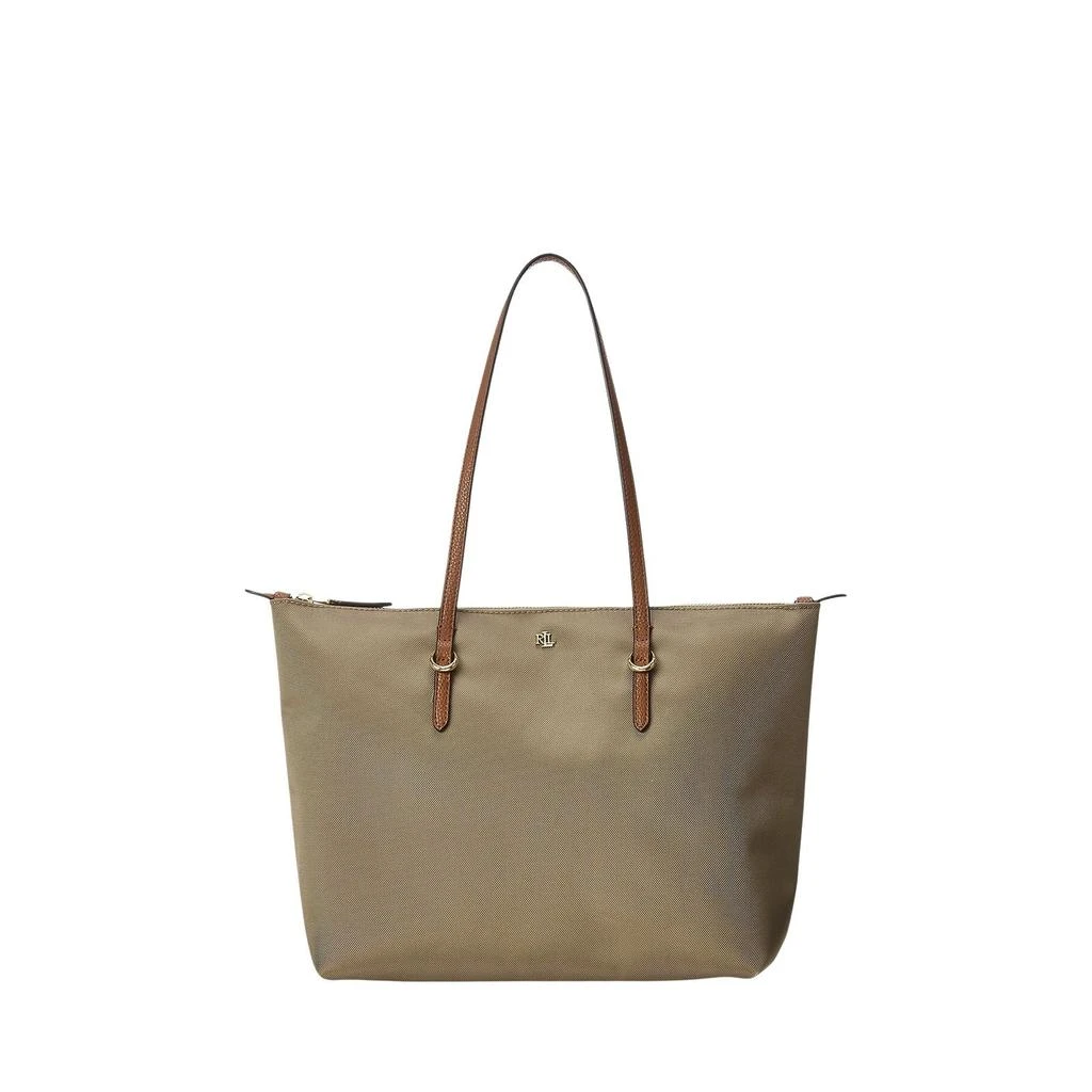 商品Ralph Lauren|Lauren Ralph Lauren Zip Top Tote,价格¥1038,第1张图片