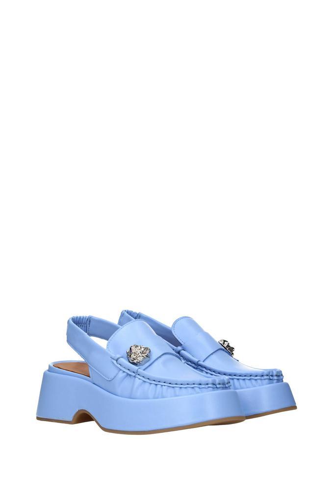 商品Ganni|Sandals Leather Blue Sea,价格¥1103,第4张图片详细描述