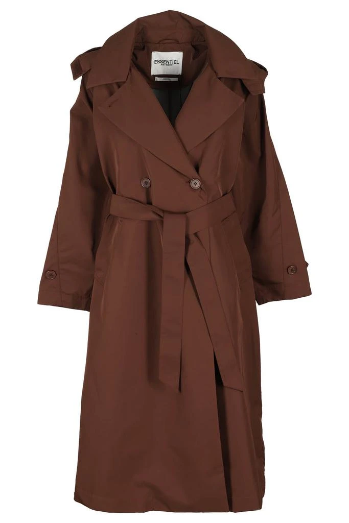 商品Essentiel|Enkel Doublebreasted Raincoat,价格¥2485,第1张图片