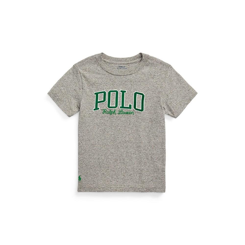 商品Ralph Lauren|Toddler Boys Corduroy-Logo Jersey T-shirt,价格¥180,第4张图片详细描述
