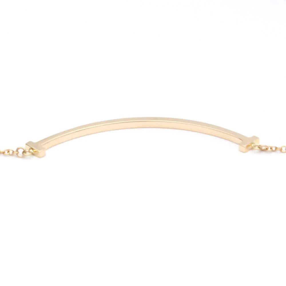 Tiffany & Co. Tiffany T Smile Small 18K Rose Gold Necklace 商品