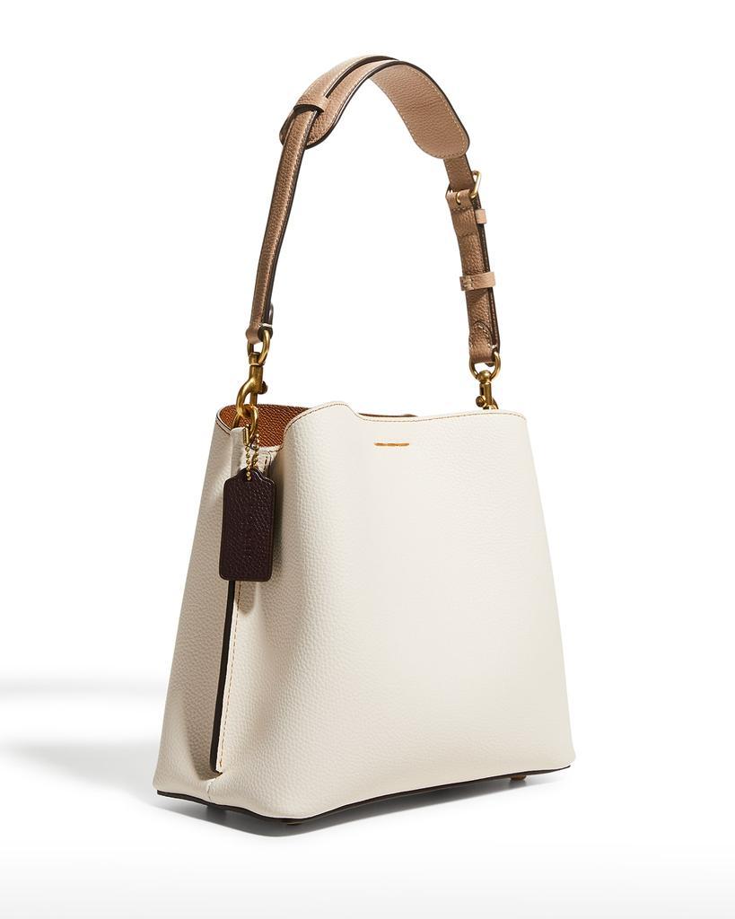 商品Coach|Willow 24 Leather Bucket Bag,价格¥2607,第5张图片详细描述