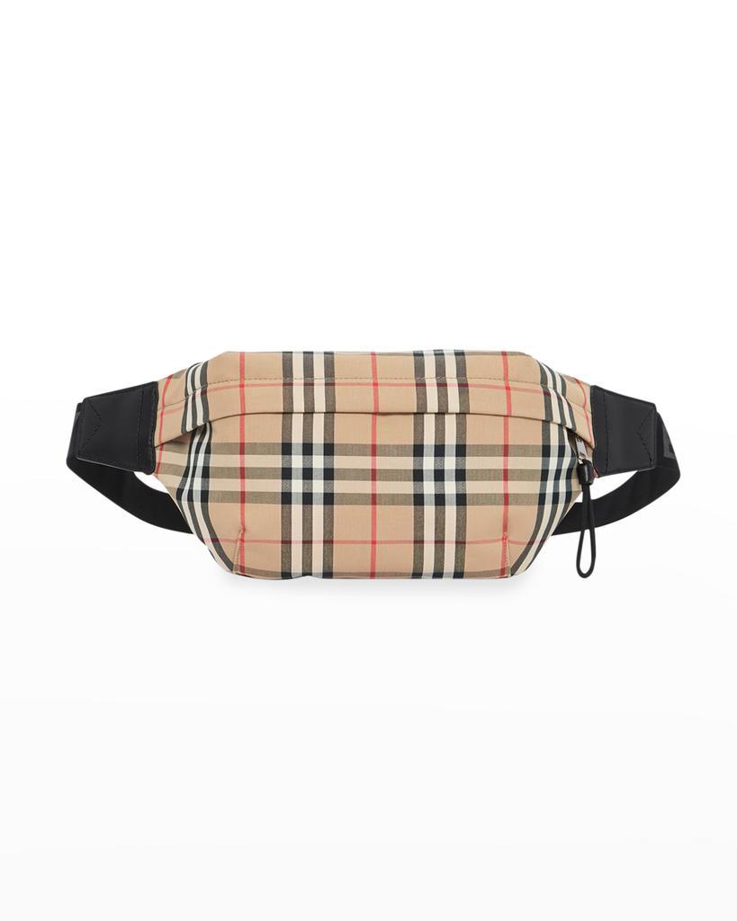 商品Burberry|Men's Vintage Check Nylon Belt Bag/Fanny Pack,价格¥6725,第1张图片