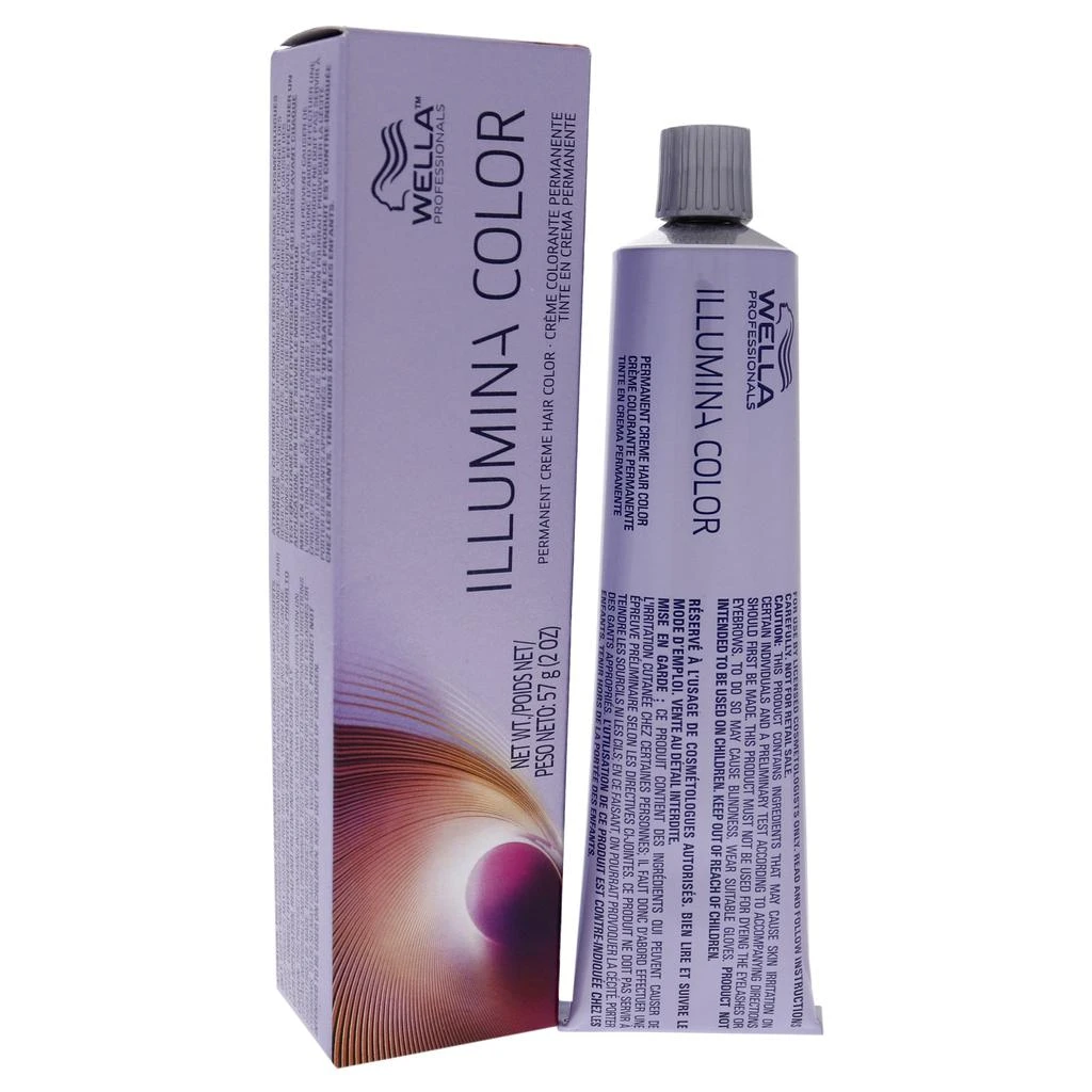 商品Wella|Illumina Color Permanent Creme Hair Color - 5 35 Light Brown-Gold Red Violet For Unisex 2 oz Hair Color,价格¥118,第3张图片详细描述