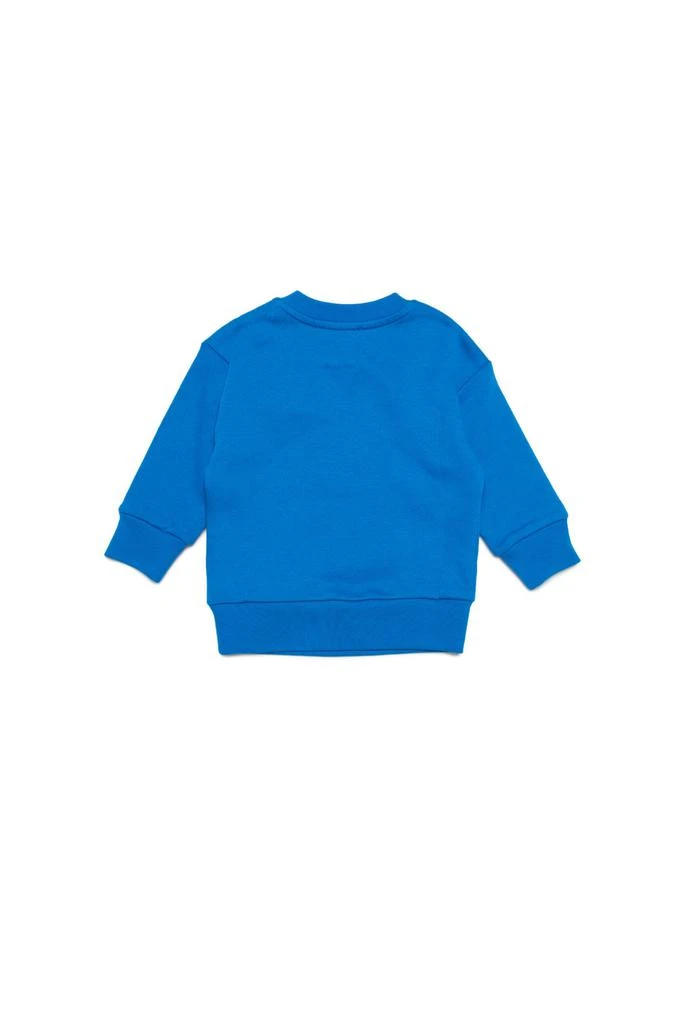 商品Diesel|Sconfb Sweat-shirt Diesel Blue Cotton Crew-neck Sweatshirt With Logo D,价格¥513,第2张图片详细描述