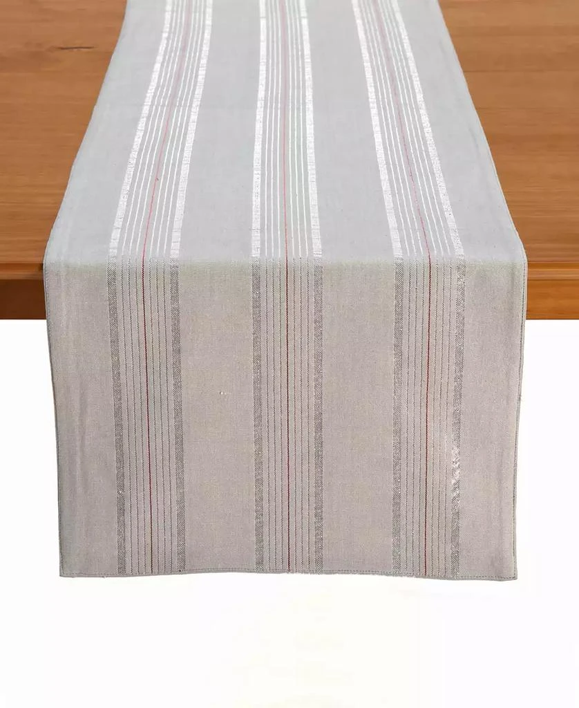 商品Tableau|Shimmer Stripe Table Runner, 72" x 14",价格¥209,第1张图片