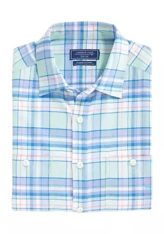商品Vineyard Vines|Vines Long Sleeve Island Twill Button Down Shirt,价格¥527,第1张图片详细描述