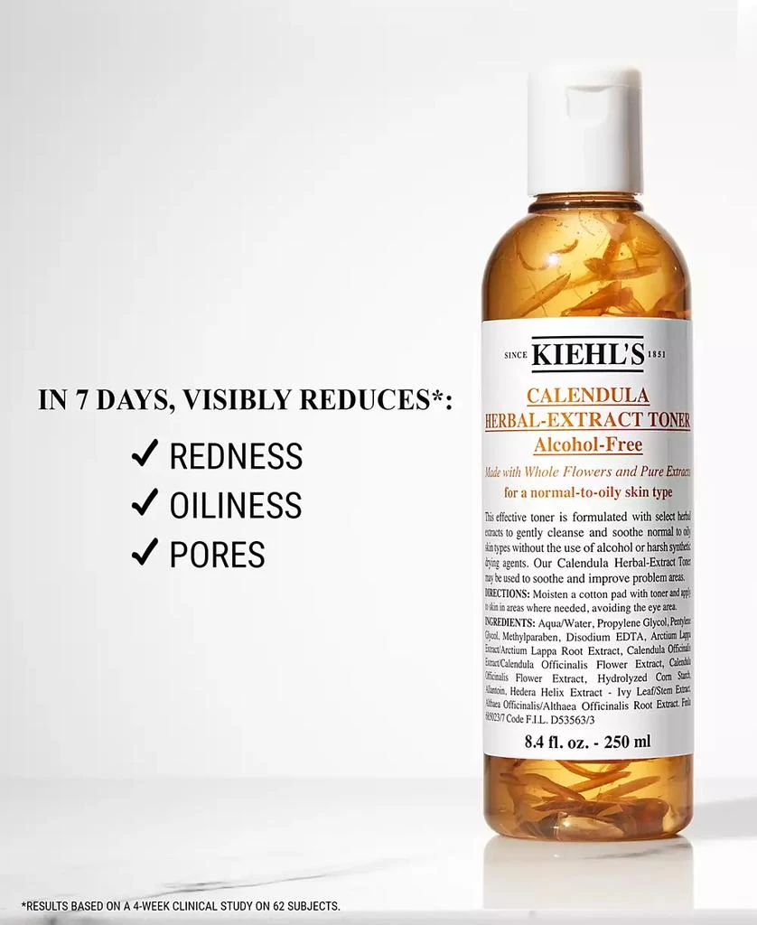 商品Kiehl's|Calendula Herbal-Extract Alcohol-Free Toner, 16.9-oz.,价格¥228,第3张图片详细描述