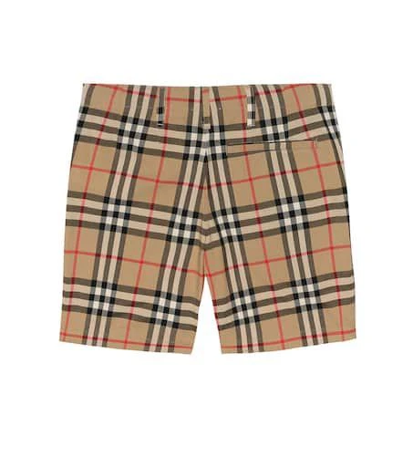 商品Burberry|Vintage Check棉质短裤,价格¥1116,第4张图片详细描述