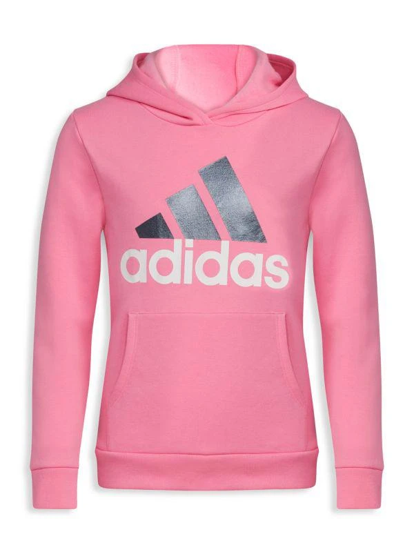 商品Adidas|Little Girl’s & Girl’s Logo Hoodie,价格¥113,第1张图片