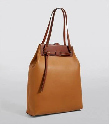 商品Loewe|Leather Lazo Tote Bag,价格¥15815,第3张图片详细描述