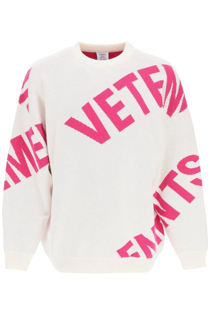 商品Vetements|Vetements maxi logo sweater,价格¥6415,第1张图片