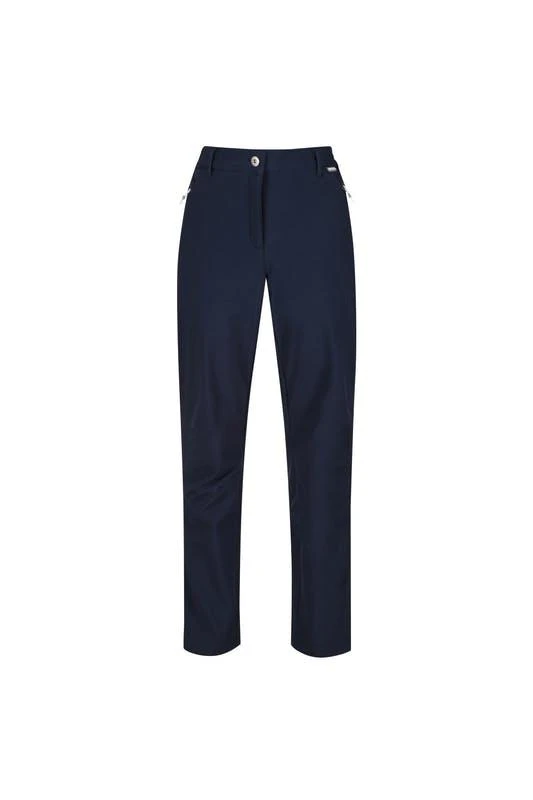 商品Regatta|Regatta Great Outdoors Womens/Ladies Geo Softshell II Regular Leg Trousers (Navy),价格¥339,第1张图片