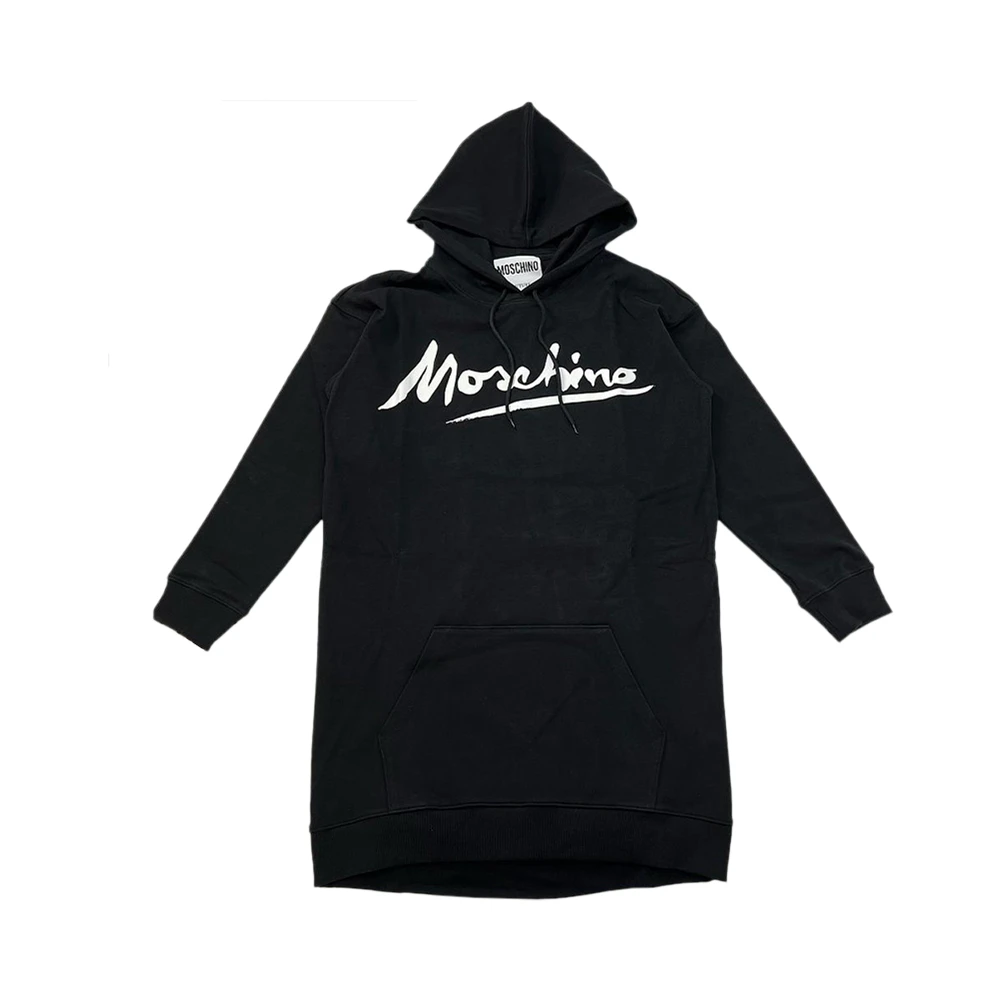 商品Moschino|MOSCHINO 黑色女士卫衣/帽衫 DT0451-0426-1555,价格¥1265,第1张图片