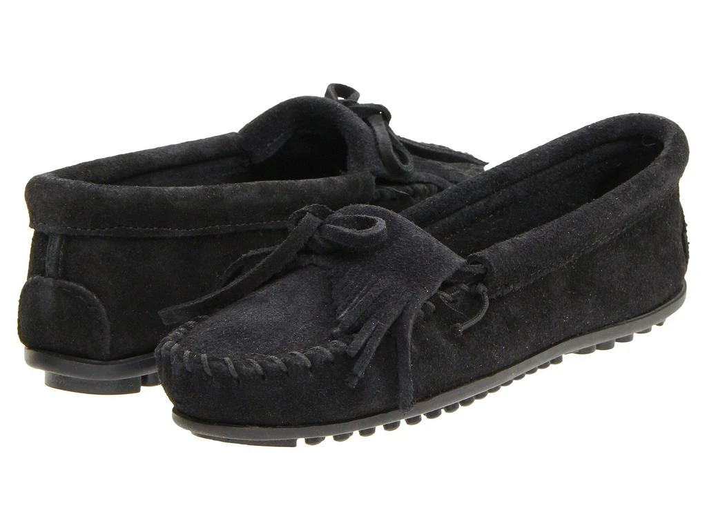 商品Minnetonka|迷你唐卡麂皮平底鞋 Kilty Suede Moc,价格¥439,第1张图片