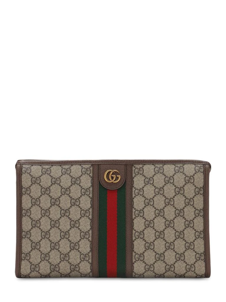 商品Gucci|Gg Supreme Coated Canvas Toiletry Bag,价格¥7115,第1张图片