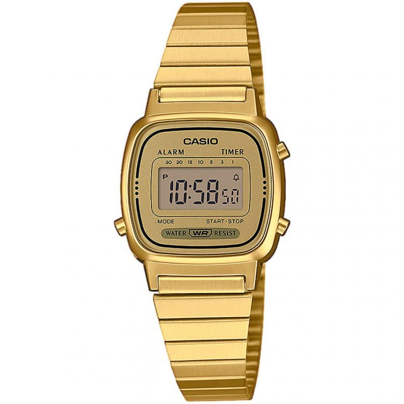 商品Casio|Ladies Casio Classic Collection Alarm Chronograph Watch LA670WEGA-9EF 卡西欧手表,价格¥384,第1张图片