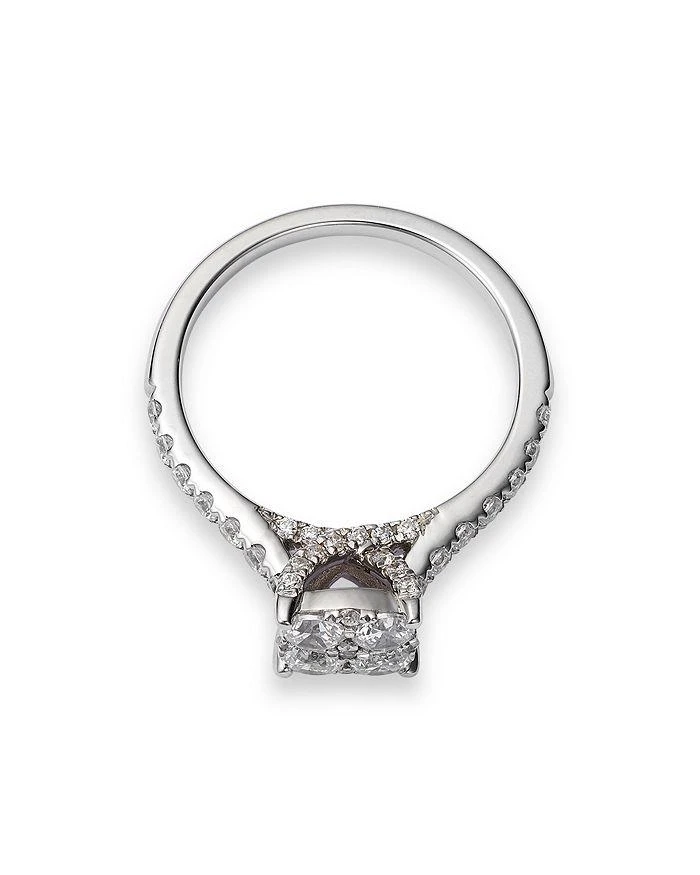 商品Bloomingdale's|Diamond Cluster Engagement Ring in 14K White Gold, 1.00 ct. t.w. - 100% Exclusive,价格¥28274,第3张图片详细描述