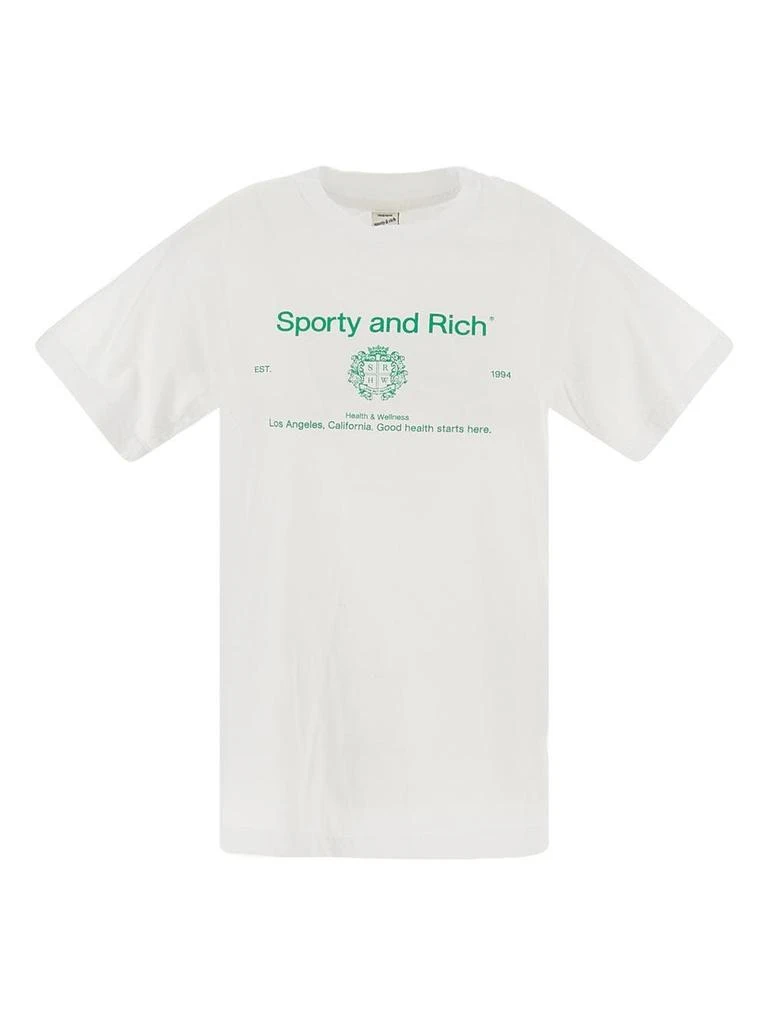 商品Sporty & Rich|Health & Wellness T-Shirt,价格¥242,第1张图片