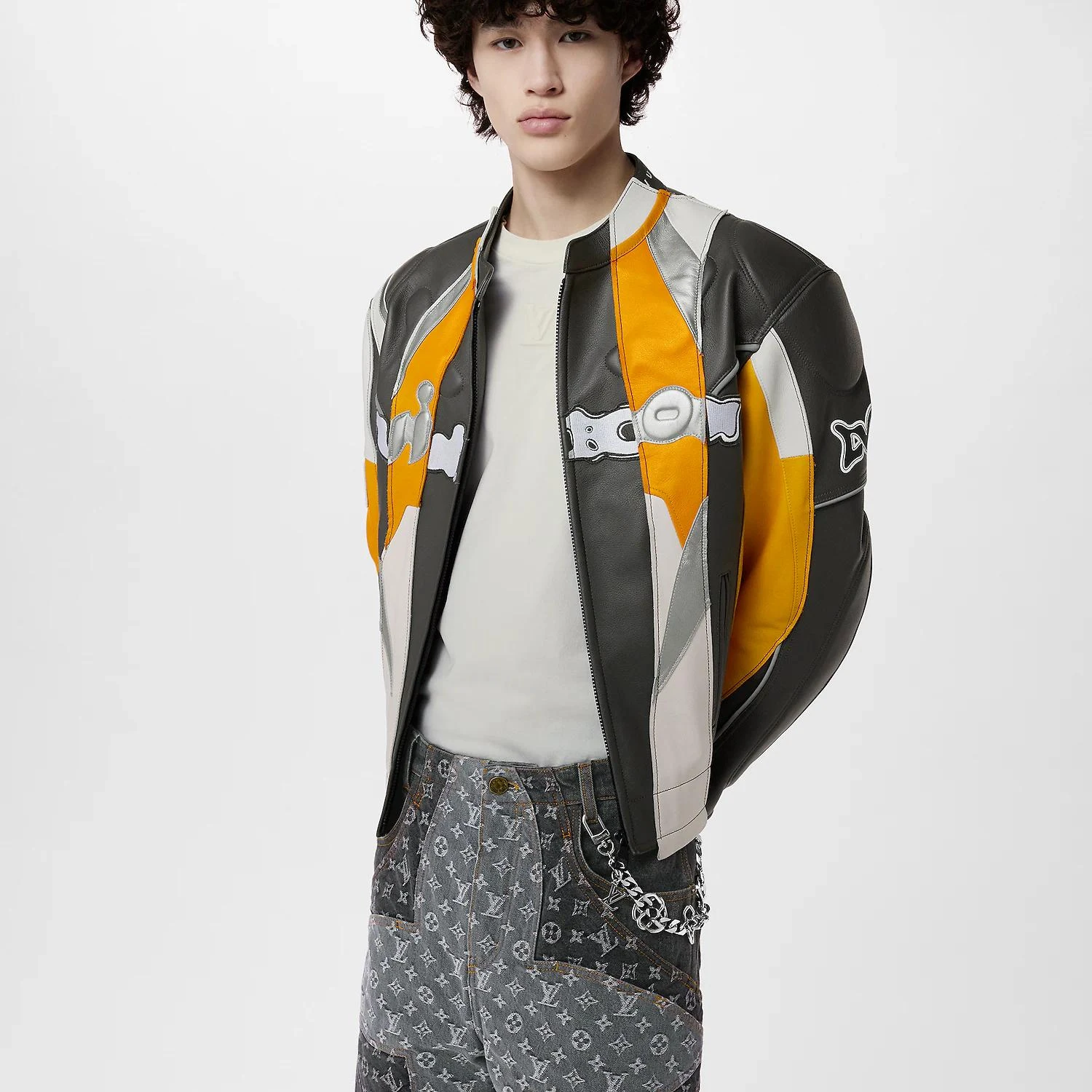 【预售】 LV路易威登 25春夏 男士 钥匙扣 MNG GIANT CHAIN 包饰与钥匙扣 M01398  商品