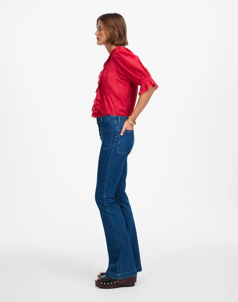 商品Madewell|Flea Market Flare Jeans,价格¥390,第3张图片详细描述