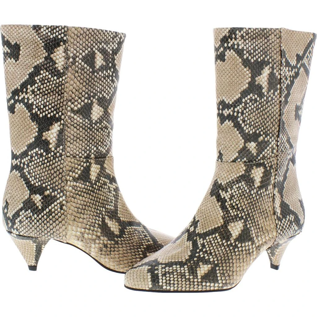 商品Vince Camuto|Vince Camuto Womens Rastel Solid Embossed Mid-Calf Boots,价格¥149,第3张图片详细描述
