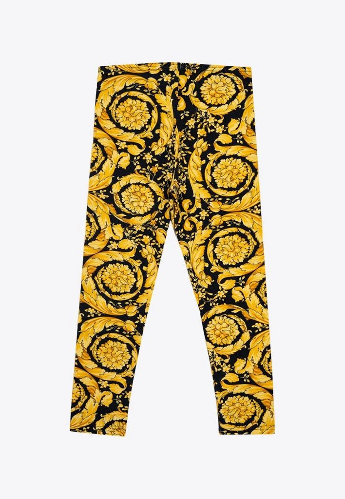 商品Versace|Baby Girls Barocco Print Leggings,价格¥1298,第2张图片详细描述