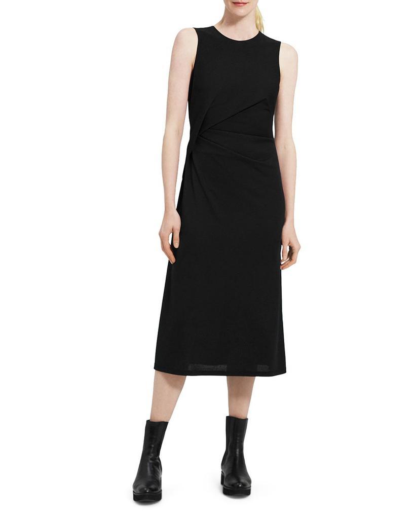 商品Theory|Drape Tuck Dress,价格¥1267,第1张图片