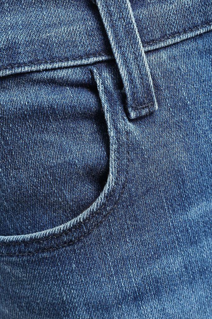 Maria distressed high-rise skinny jeans商品第2张图片规格展示