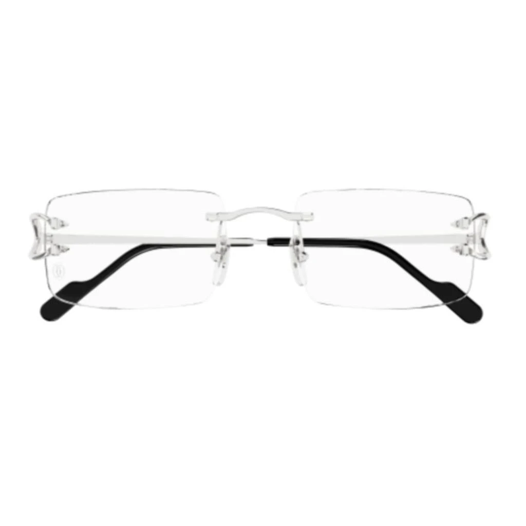 商品Cartier|Cartier Rectangle Frame Glasses,价格¥6823,第1张图片