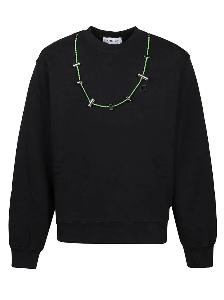 商品Ambush|Ambush Men&#39;s  Black Other Materials Sweatshirt,价格¥5123,第1张图片