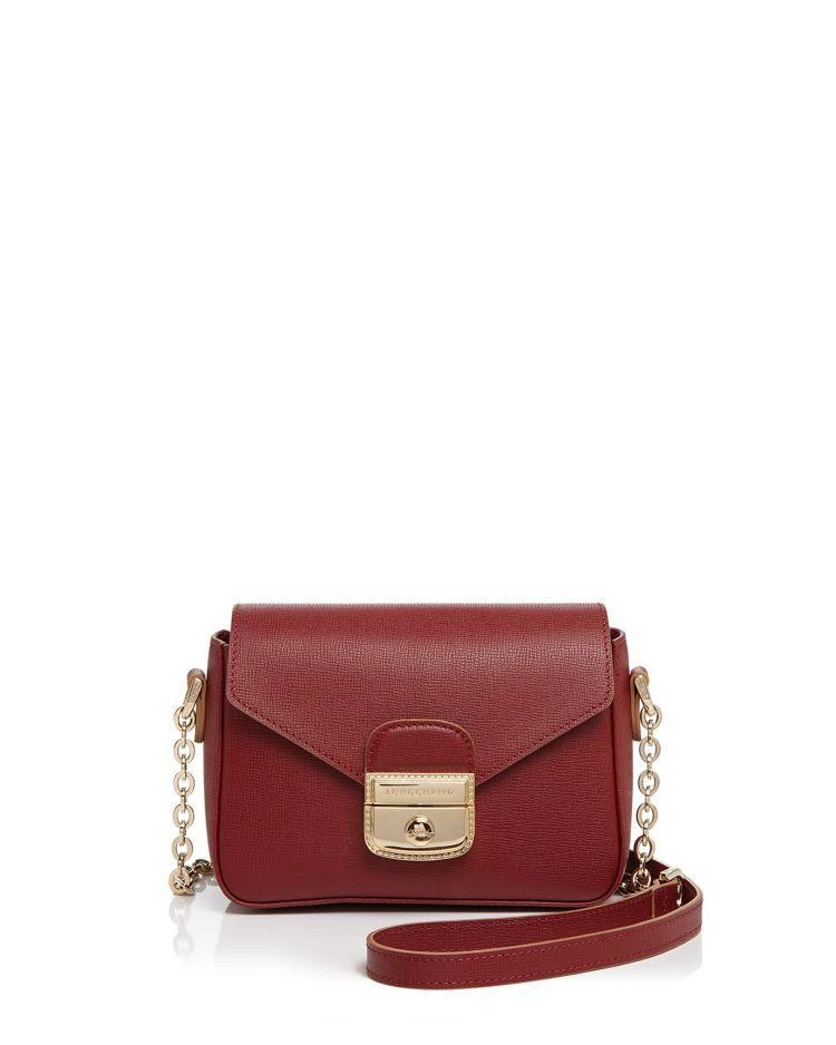 商品Longchamp|Le Pliage Heritage Small Leather Crossbody ,价格¥2535,第1张图片