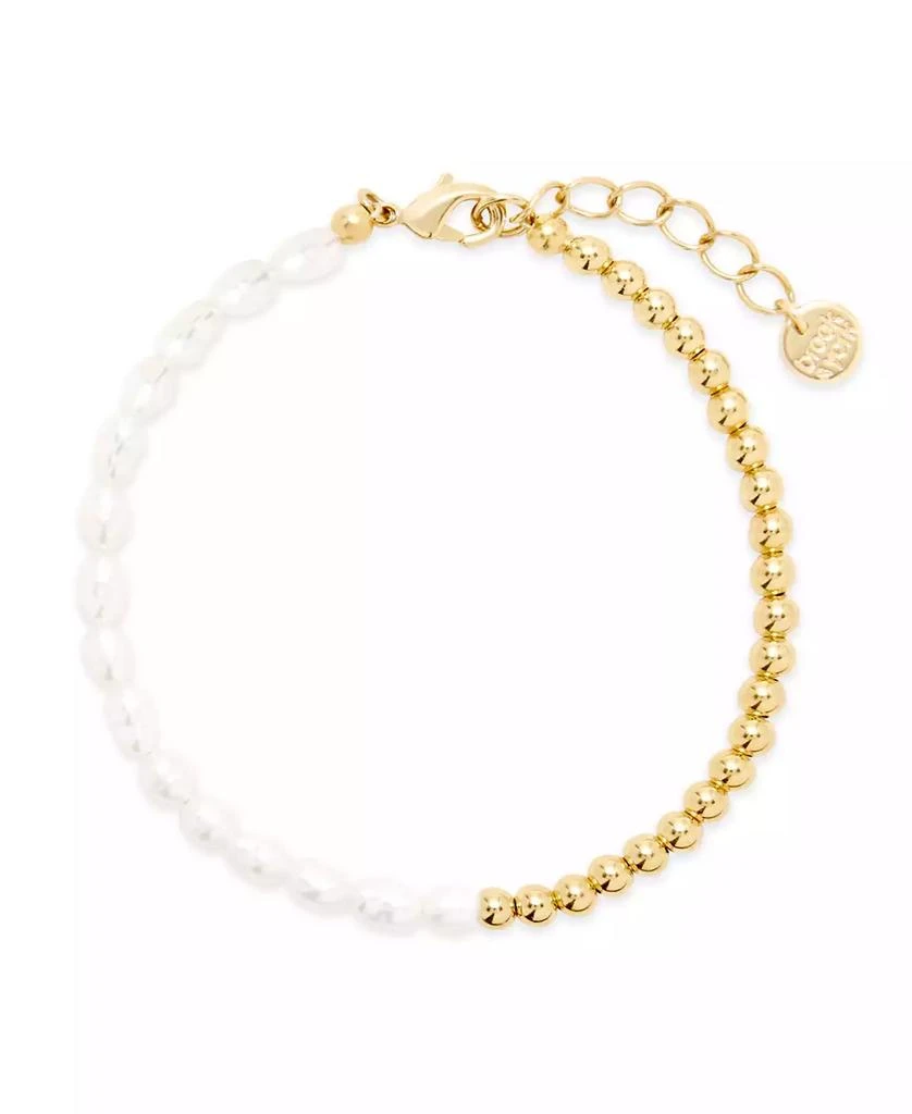 商品brook & york|Maggie Baroque Freshwater Imitation Pearl Bead Bracelet,价格¥965,第1张图片