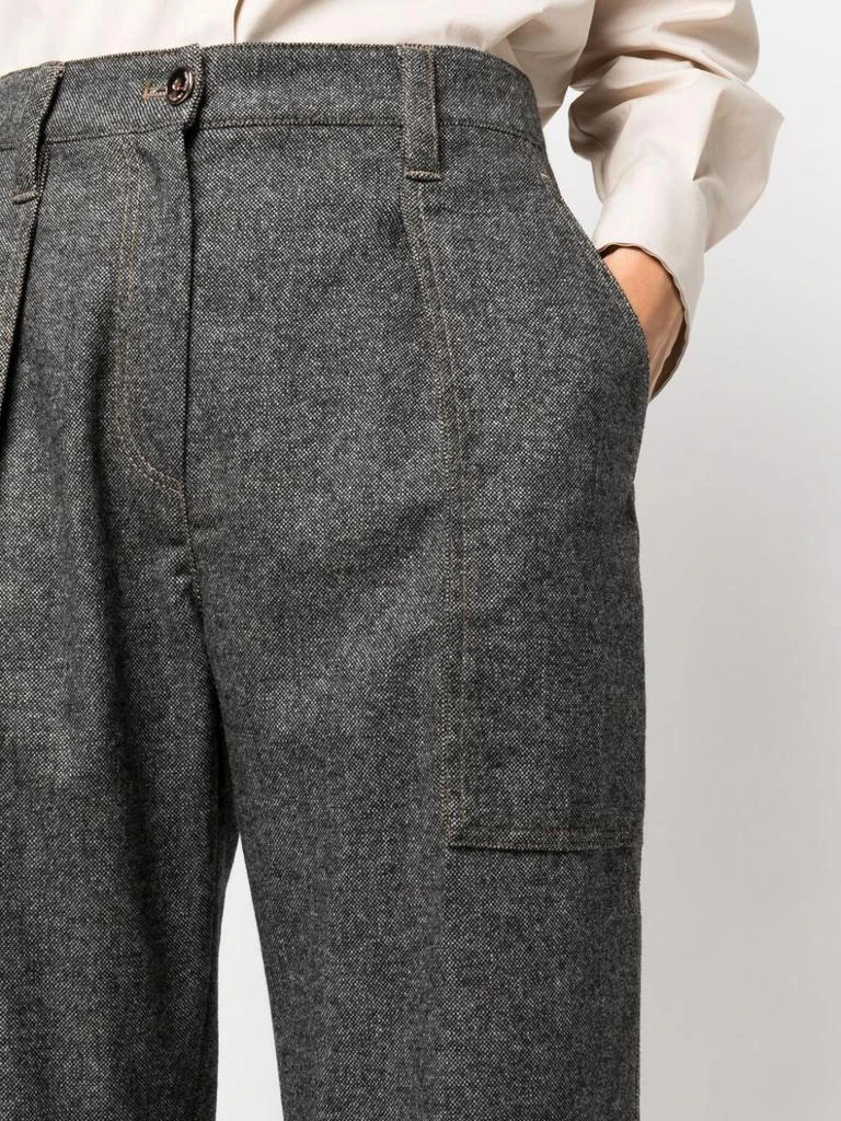 商品Brunello Cucinelli|BRUNELLO CUCINELLI - Wool Trousers,价格¥9764,第4张图片详细描述