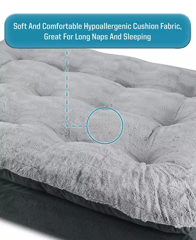 商品Macy's|Arlee Pillow Topper Rectangle Pet Dog Bed,价格¥1117,第2张图片详细描述