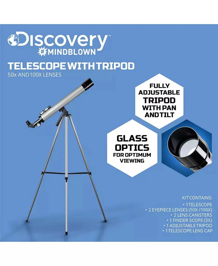 Telescope with Tripod, 50X and 100X Lenses 商品