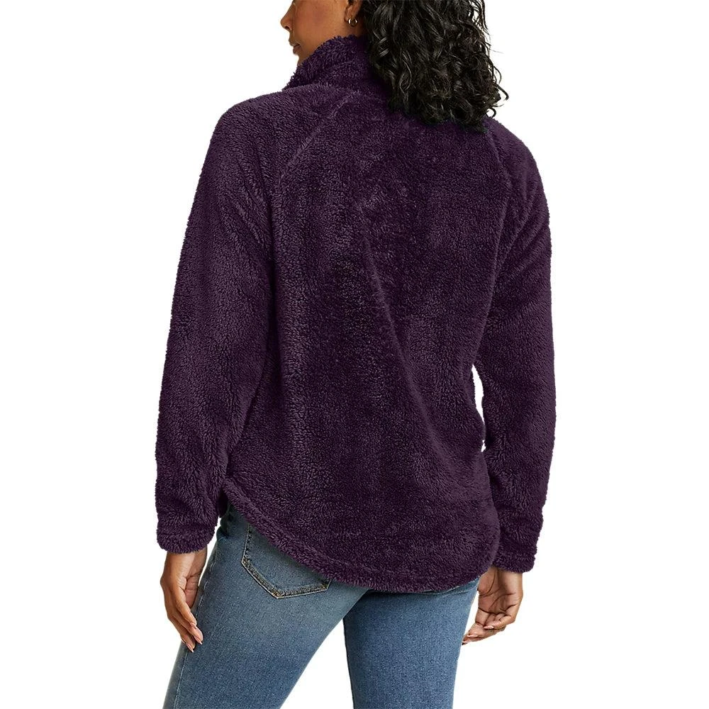 商品Eddie Bauer|Women's Fast Fleece Plush 1/4 Zip - Print,价格¥265,第2张图片详细描述