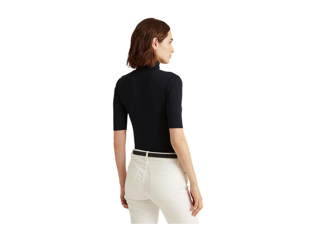 商品Ralph Lauren|Stretch Turtleneck Top,价格¥358,第4张图片详细描述