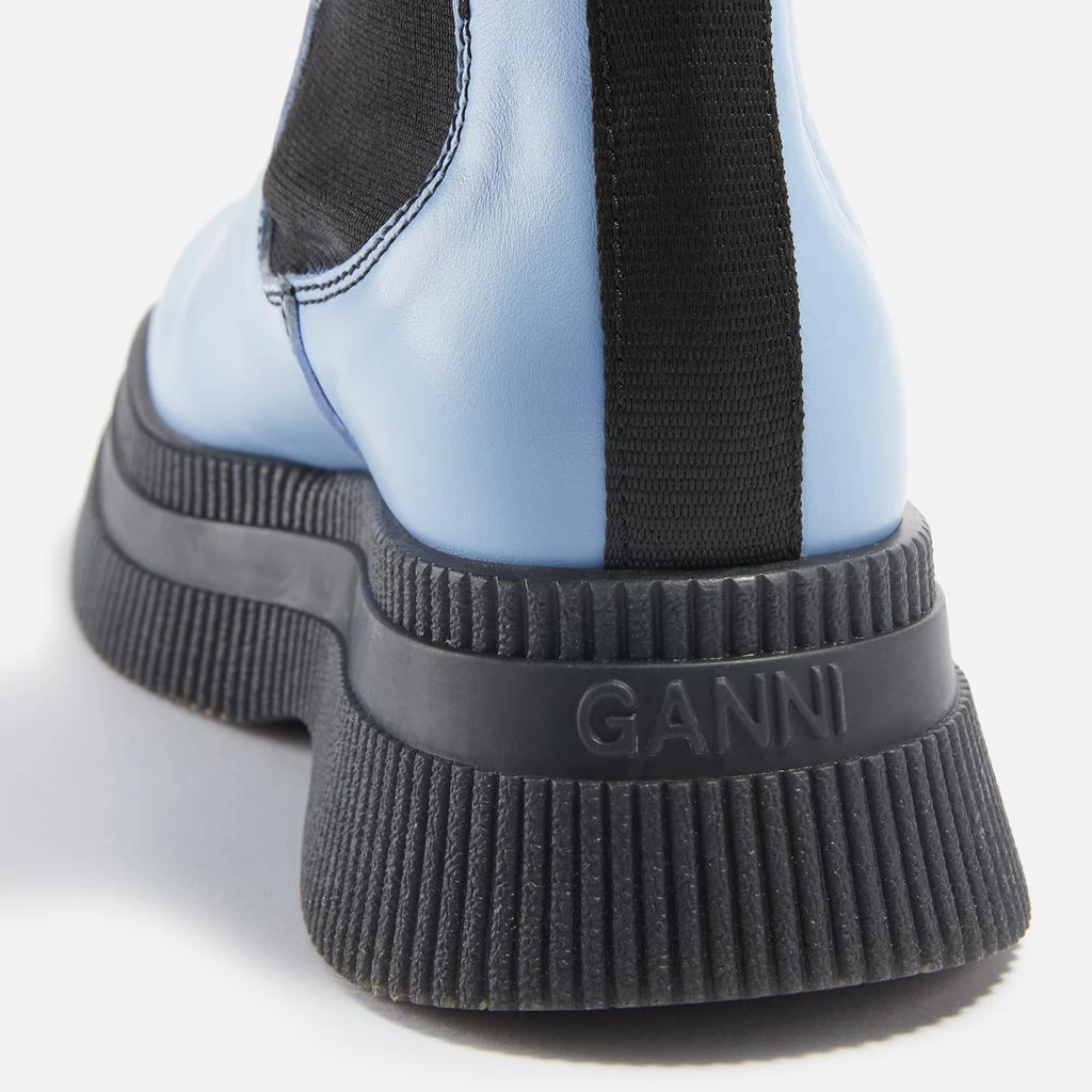 商品Ganni|Ganni Women's Mid Leather Chelsea Boots,价格¥1168,第4张图片详细描述