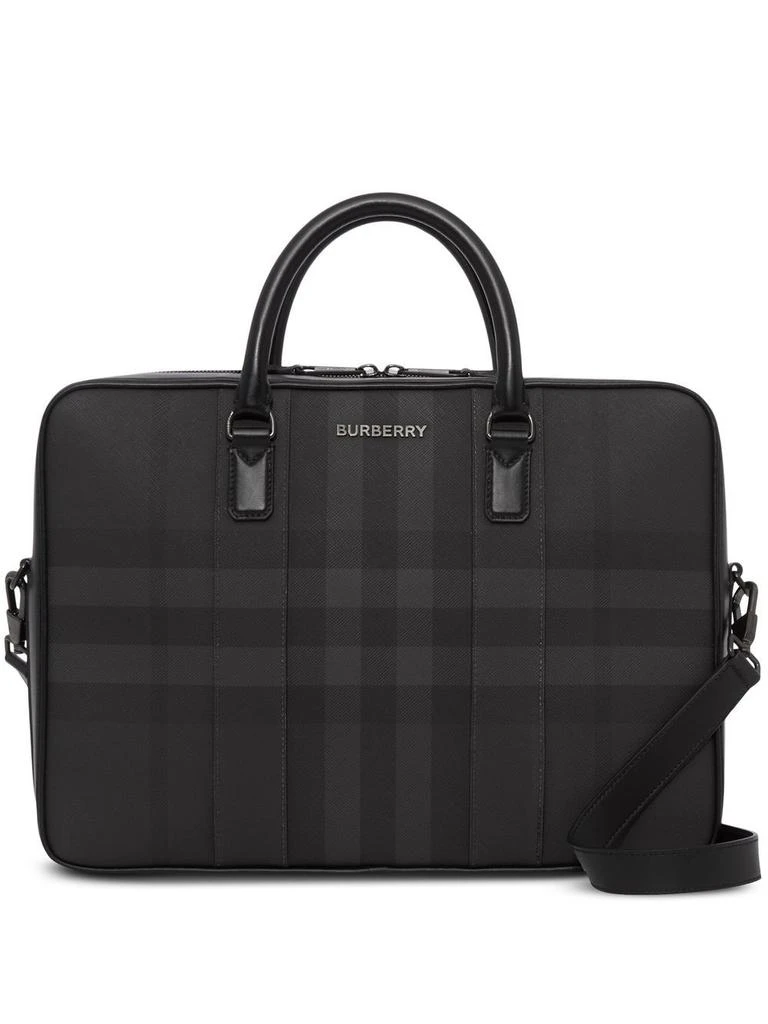 商品Burberry|BURBERRY - Check Motif Tote Bag,价格¥10791,第1张图片