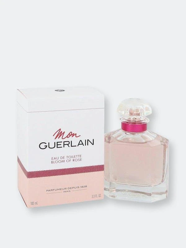 商品Guerlain|Mon Guerlain Bloom of Rose by Guerlain Eau De Toilette Spray 3.3 oz LB,价格¥763,第1张图片