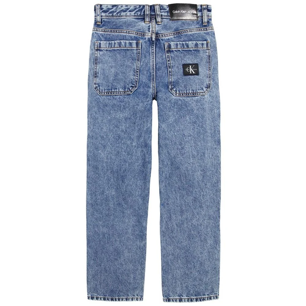 商品Calvin Klein|Big Boys Stonewash Utility Denim Jeans,价格¥113,第2张图片详细描述