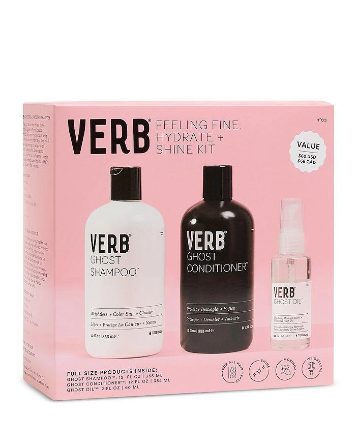 商品VERB|Feeling Fine: Hydrate + Shine Kit ($60 value),价格¥359,第2张图片详细描述