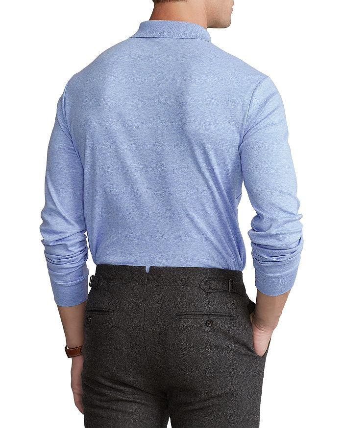 Classic Fit Soft Cotton Long-Sleeve Polo Shirt商品第8张图片规格展示