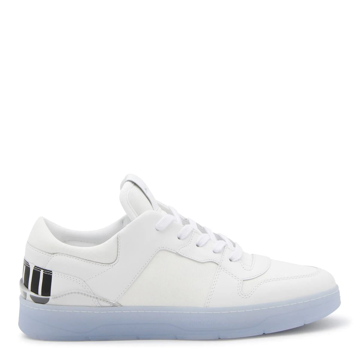 商品Jimmy Choo|Jimmy Choo 男士运动鞋 FLORENTMZULXWHITEWHITE 白色,价格¥2441,第1张图片