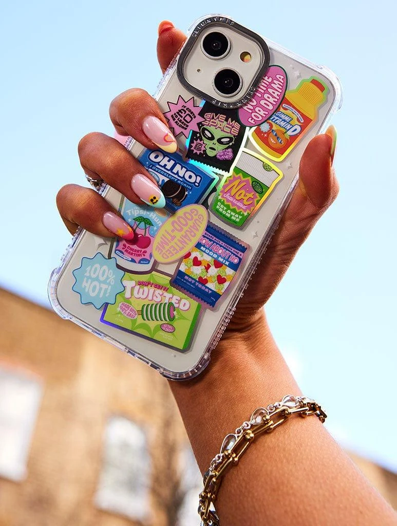 商品Skinnydip London|Corner Shop Sticker Shock iPhone Case,价格¥53,第2张图片详细描述