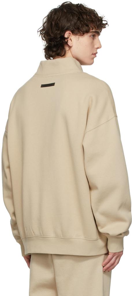 米色高领套头衫 SSENSE 独家发售商品第3张图片规格展示