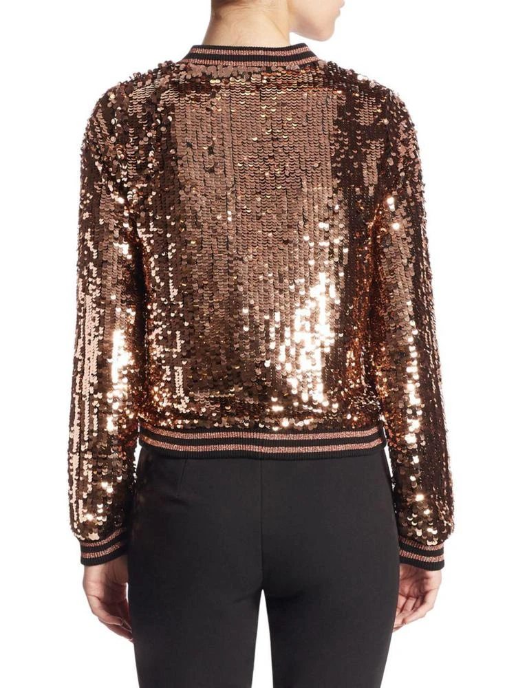 商品Scripted|Cropped Sequined Jacket,价格¥664,第2张图片详细描述