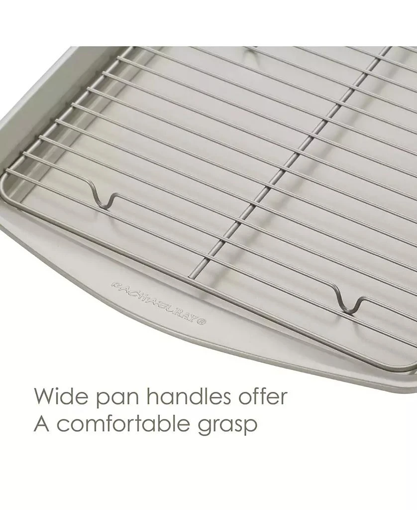 Nonstick Jumbo 13" x 19" Cookie Pan with Roasting Rack 商品