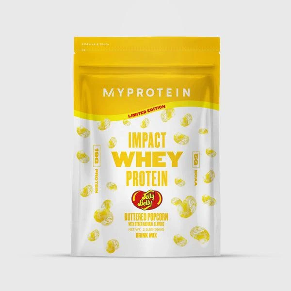 商品Myprotein|Impact Whey Protein x Jelly Belly Buttered Popcorn,价格¥438,第1张图片